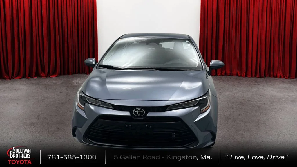 Certified Used 2023 Blue Toyota LE image 2