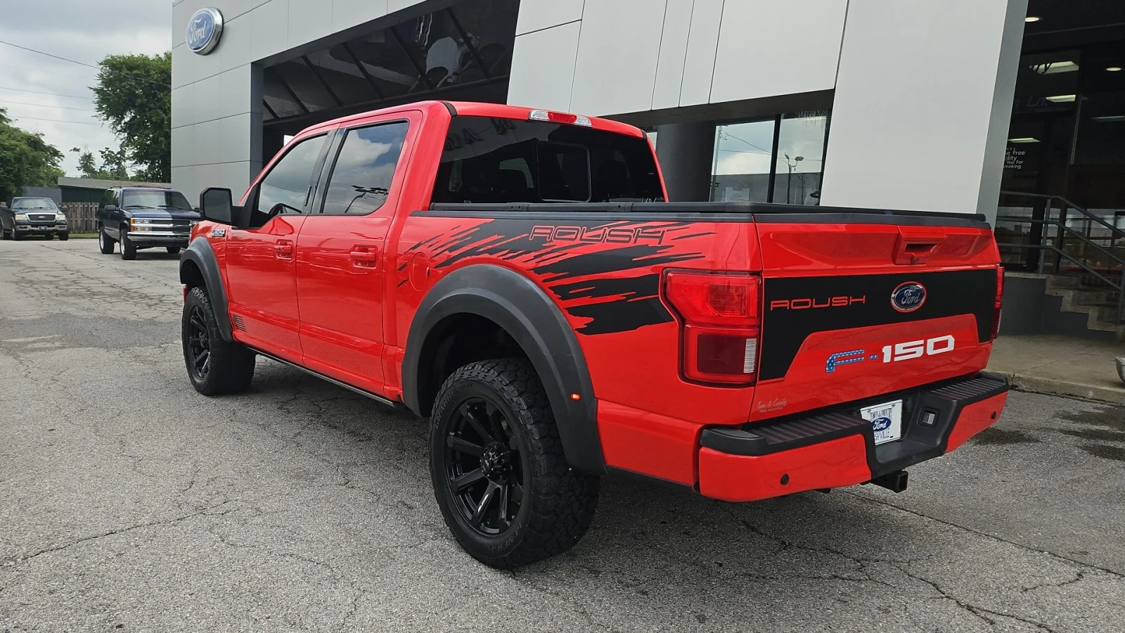 Used 2019 Red Ford Roush Supercharged 4WD image 3