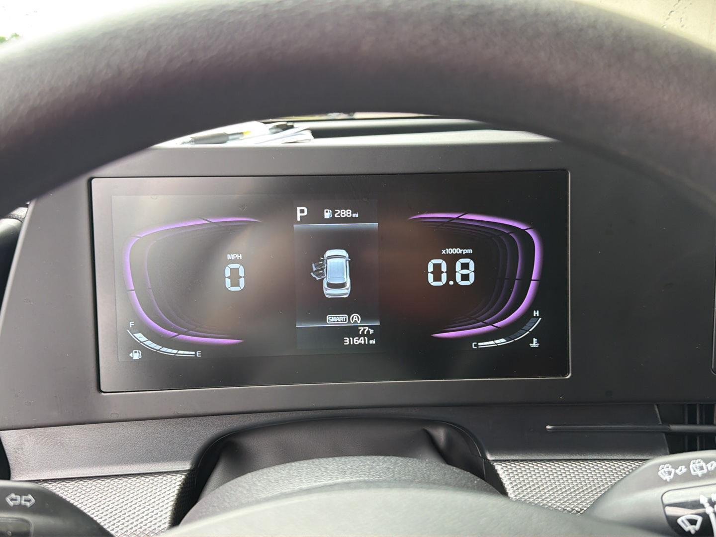 Used 2025 Glacial White Pearl Kia LX image 22