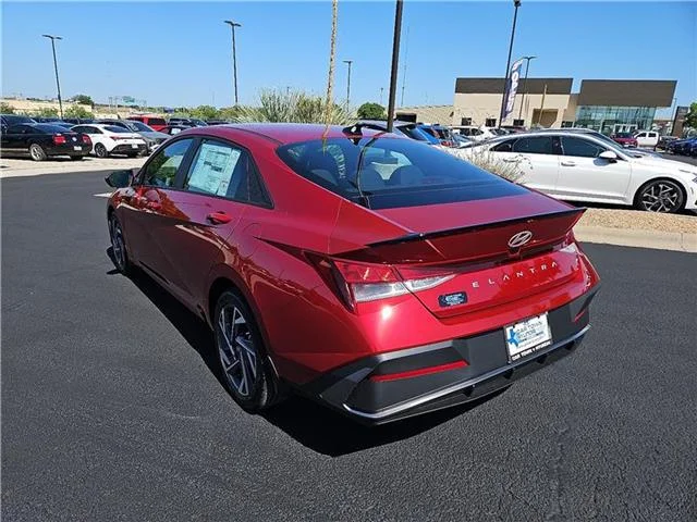 New 2025 Ultimate Red Hyundai SEL Sport image 3