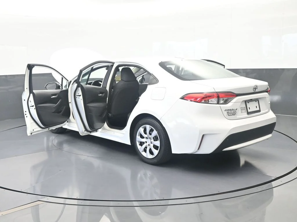 Used 2021 Super White Toyota LE image 64
