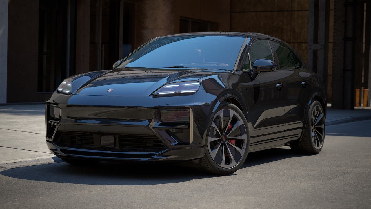 New 2027 Black Porsche Turbo Electric image 1