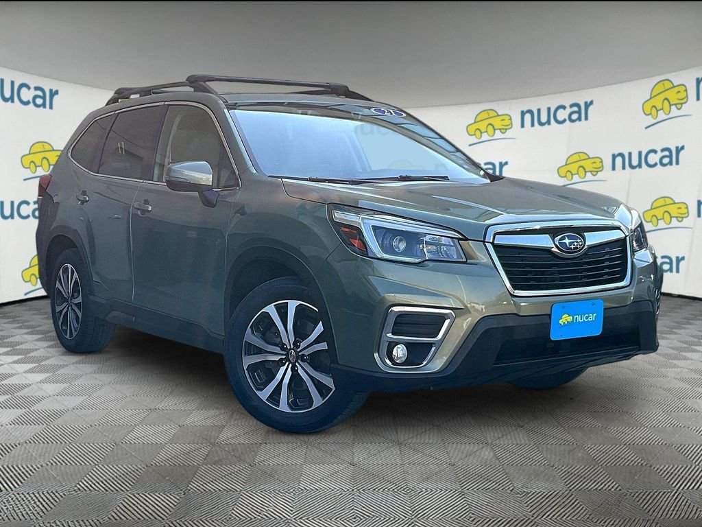 Used 2021 Green Subaru Limited image 1