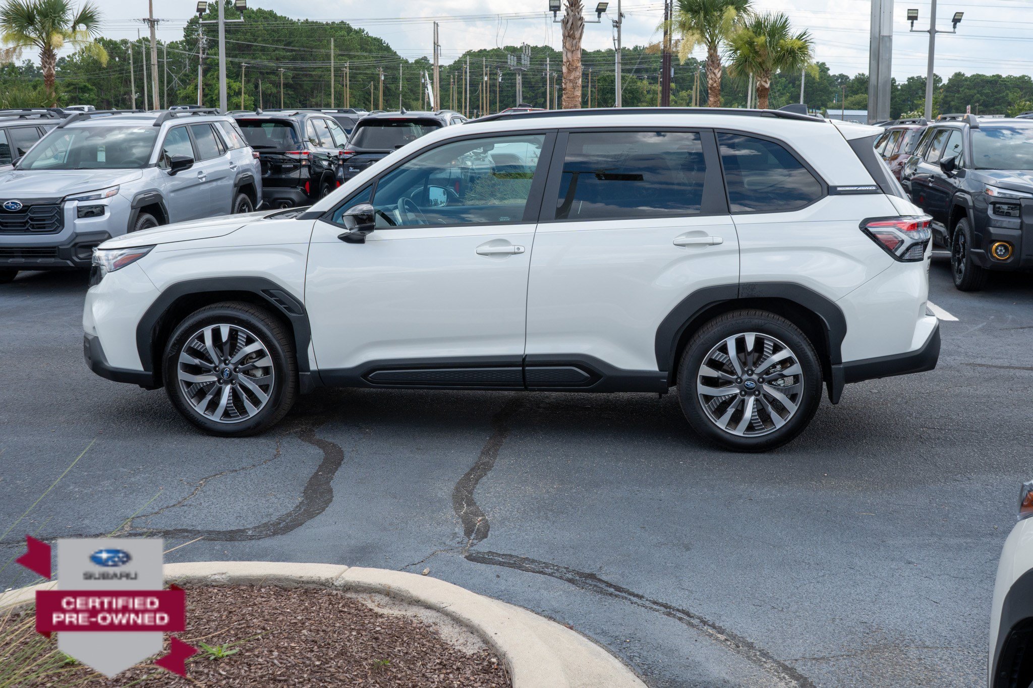 Certified Used 2026 Crystal White Pearl Subaru Touring image 6