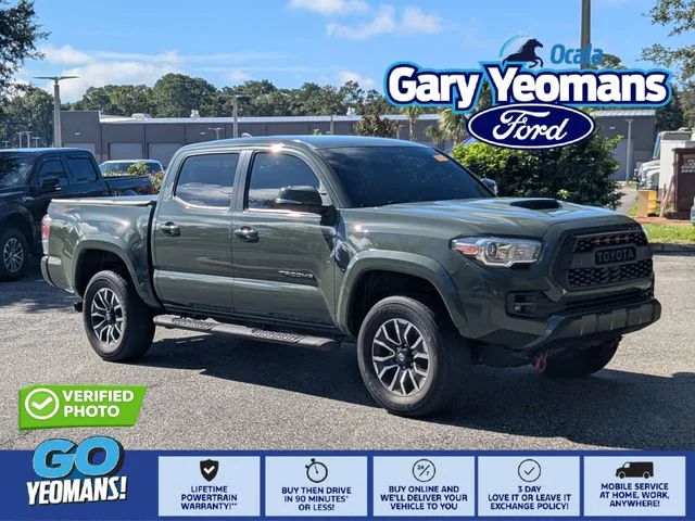 Certified Used 2022 Green Toyota SR5 image 1