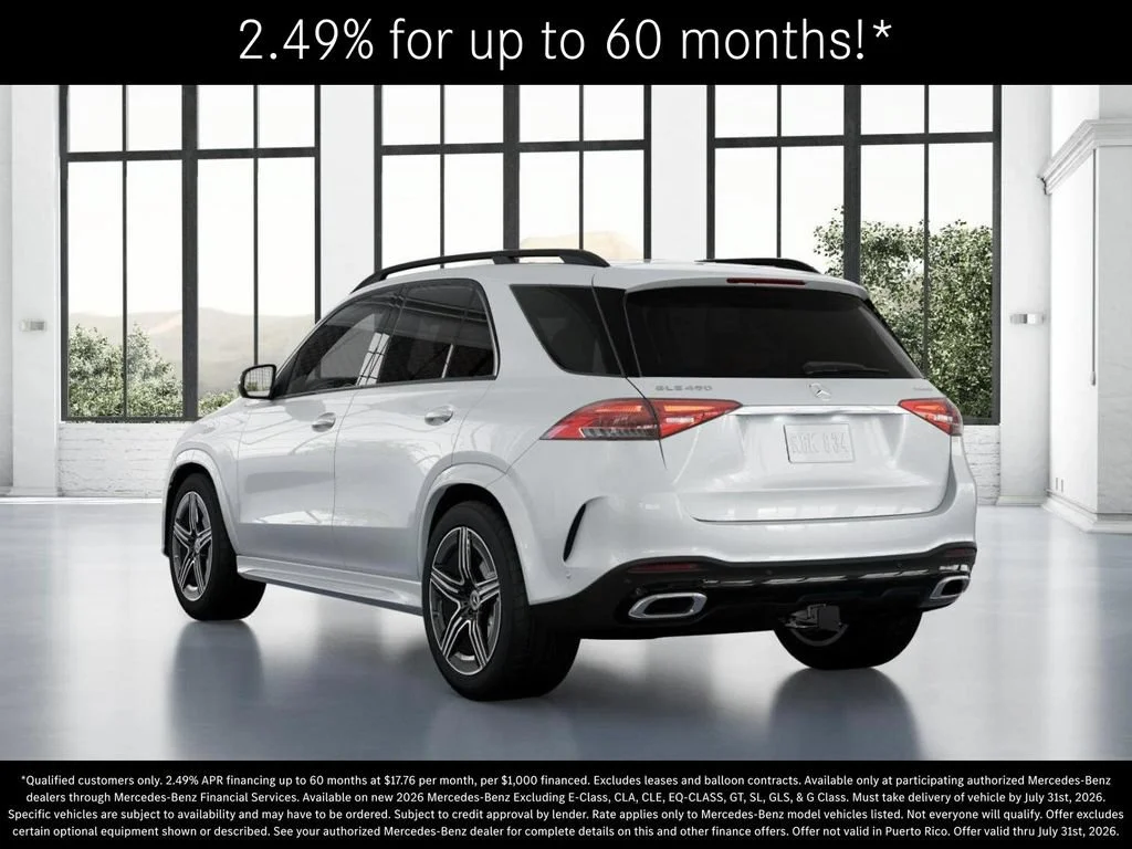 New 2026 MANUFAKTUR Moonlight White Metallic Mercedes-Benz GLE 450 image 70
