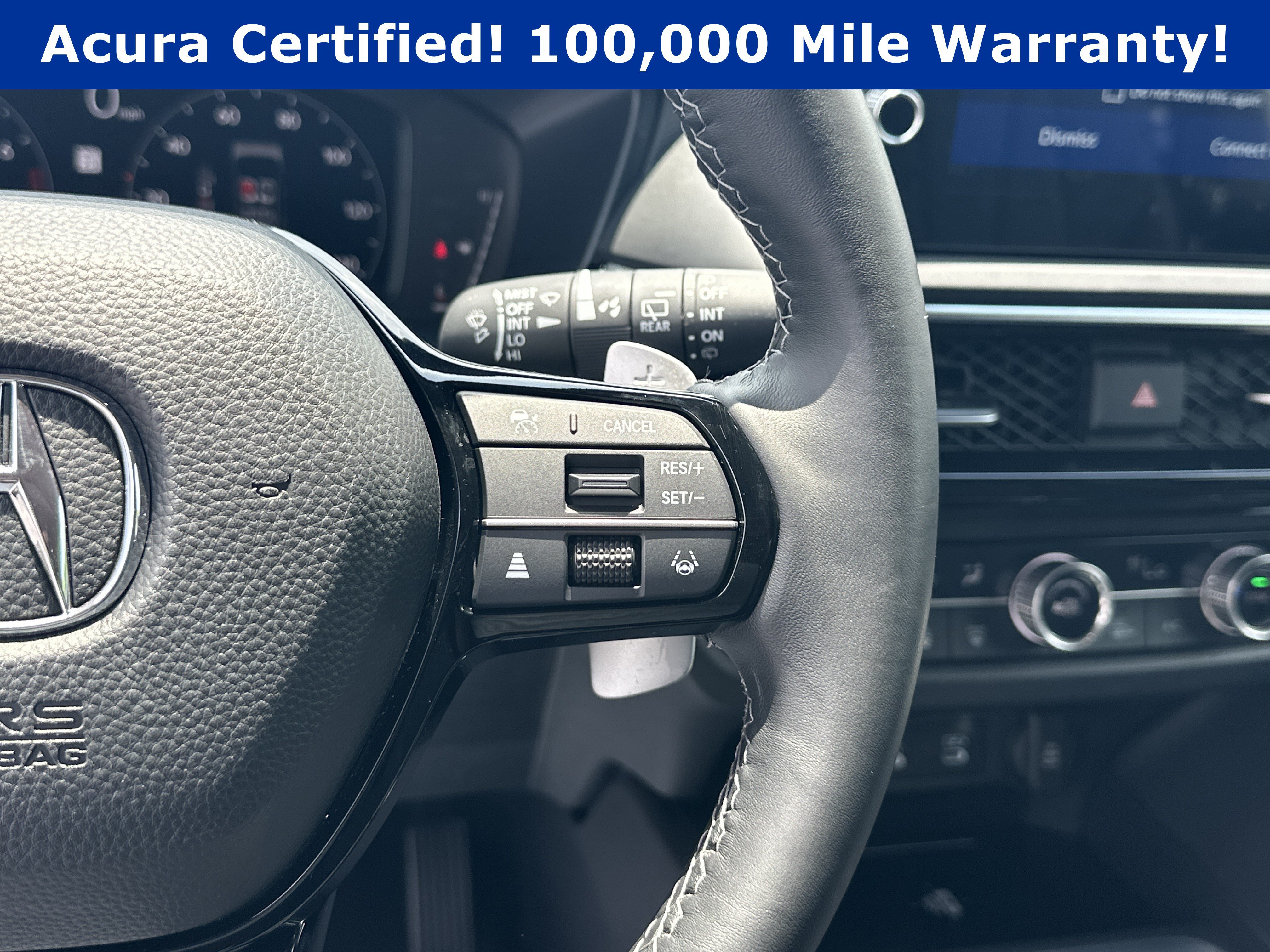 Used 2025 Crystal Black Pearl Acura Base image 29
