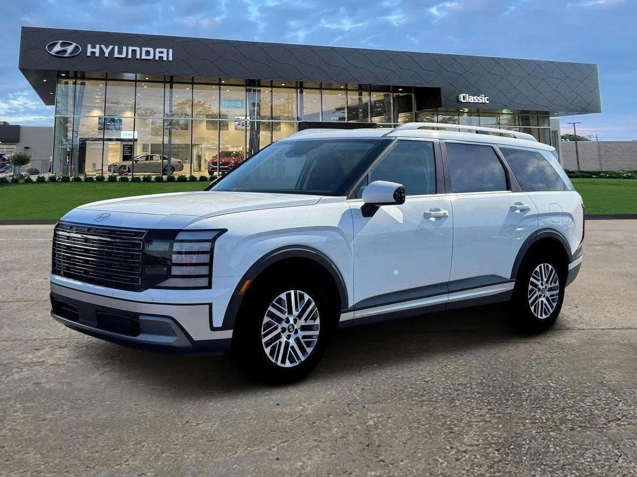 New 2026 Creamy White Pearl Hyundai SEL 7P image 2
