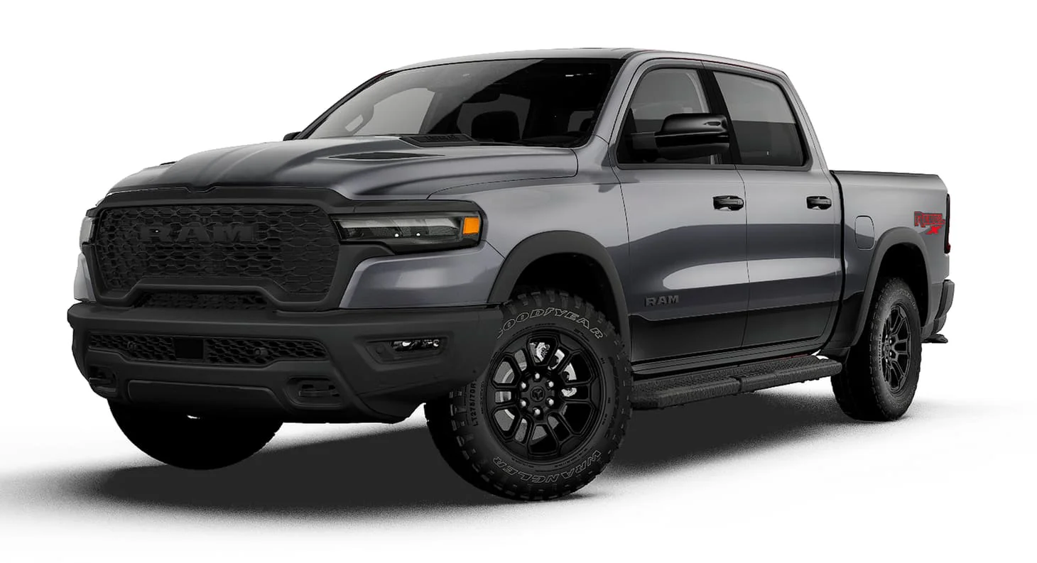 New 2027 Granite Crystal Metallic Clear-Coat Exterior Paint RAM REBEL image 1