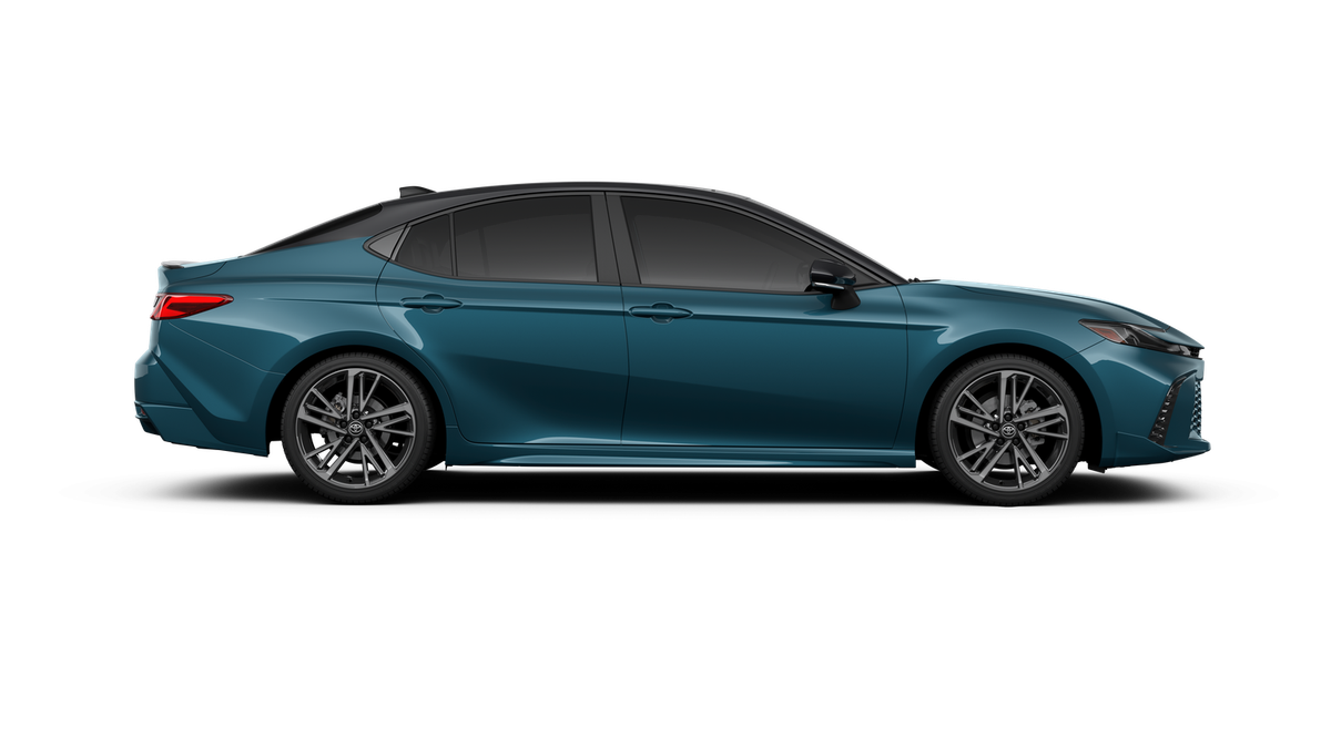 New 2026 Ocean Gem with Midnight Black Metallic roof Toyota XSE image 49