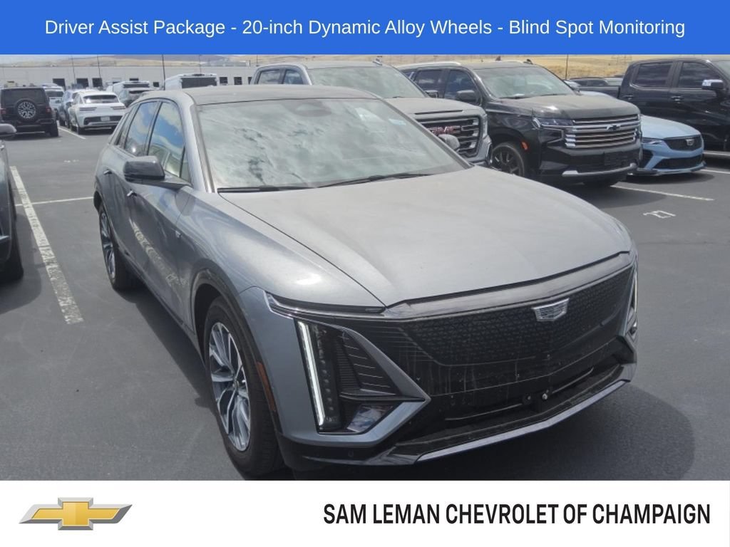 Used 2024 Argent Silver Metallic Cadillac Sport 1 image 1