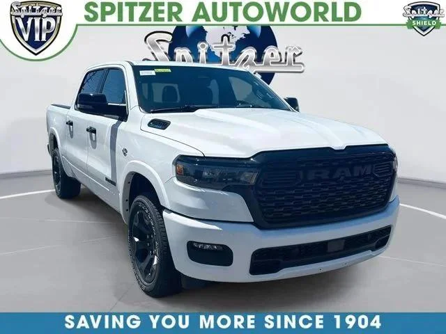 New 2026 Bright White Clear-Coat Exterior Paint RAM BIG HORN image 1