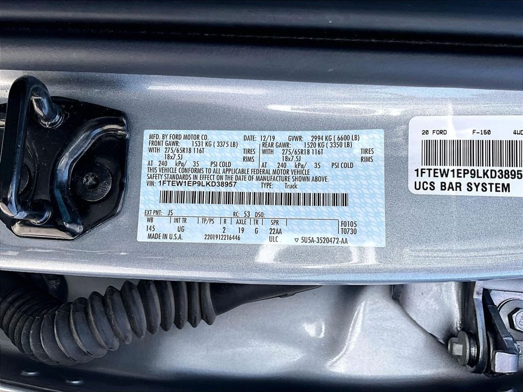 Used 2020 Silver Ford XLT image 26