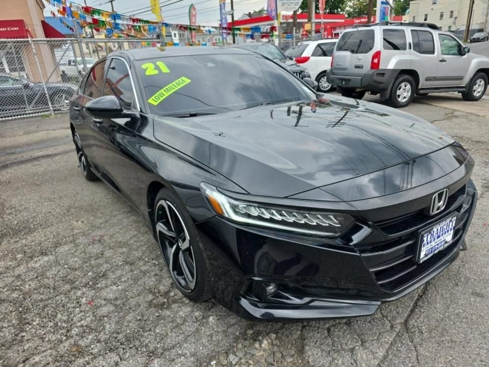 Used 2021 Crystal Black Pearl Honda Sport image 3