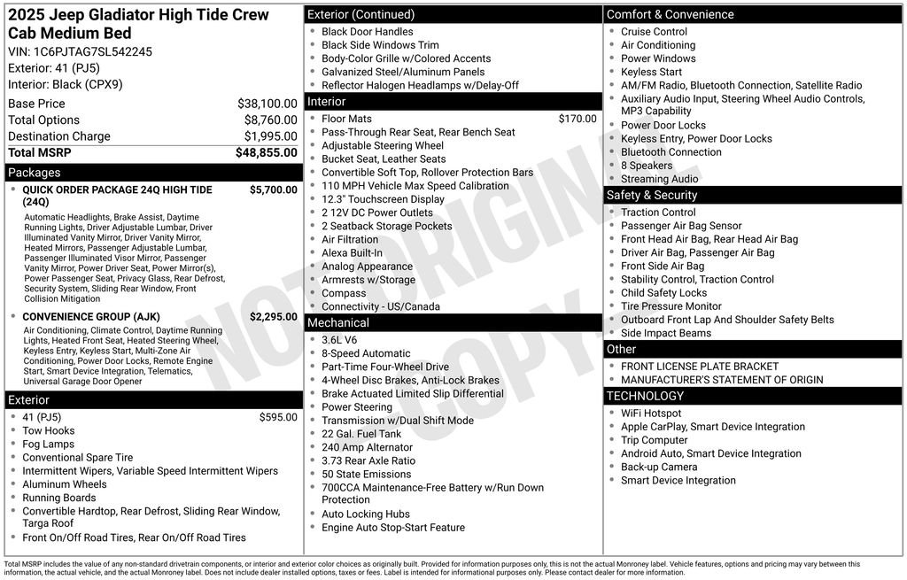 Used 2025 41 Jeep High Tide image 7