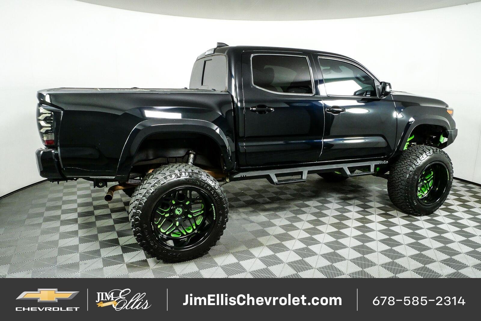 Used 2020 Black Toyota TRD Sport image 2