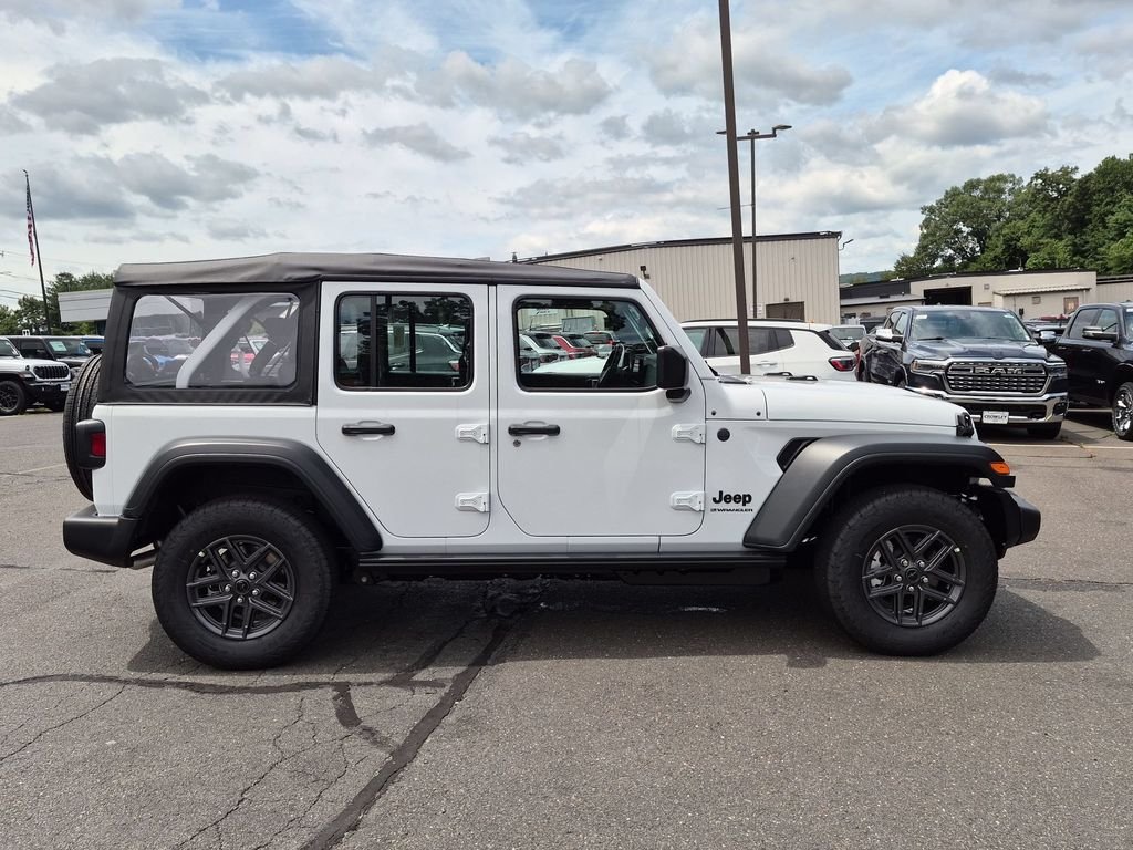 New 2026 Bright White Clear-Coat Exterior Paint Jeep Sport image 2