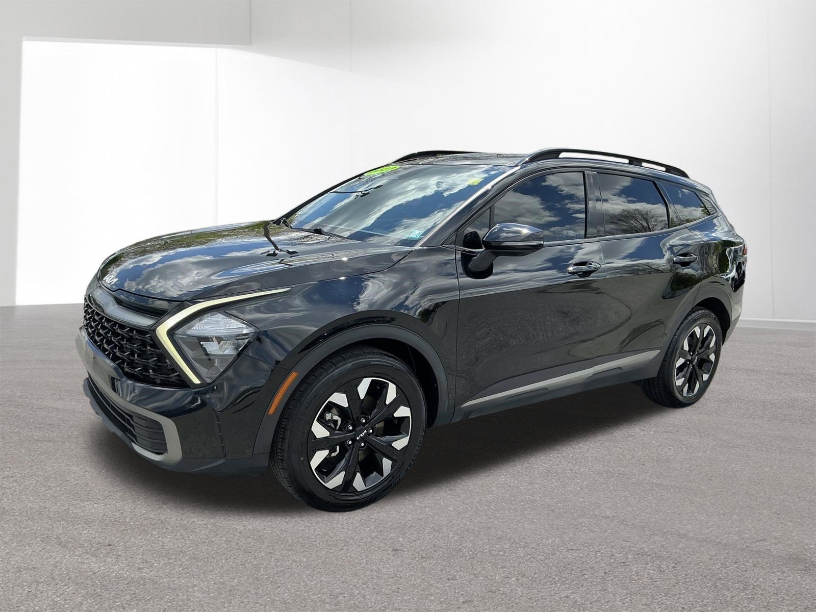 Used 2023 Ebony Black Kia X-Line image 7