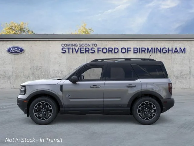 New 2026 Carbonized Gray Metallic Ford Outer Banks® image 4