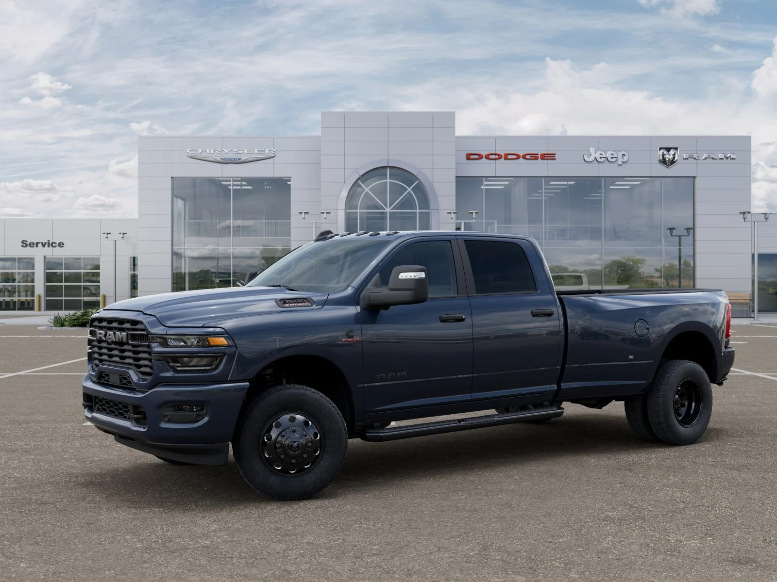 New 2026 Forged Blue Metallic Exterior Paint RAM Big Horn image 59