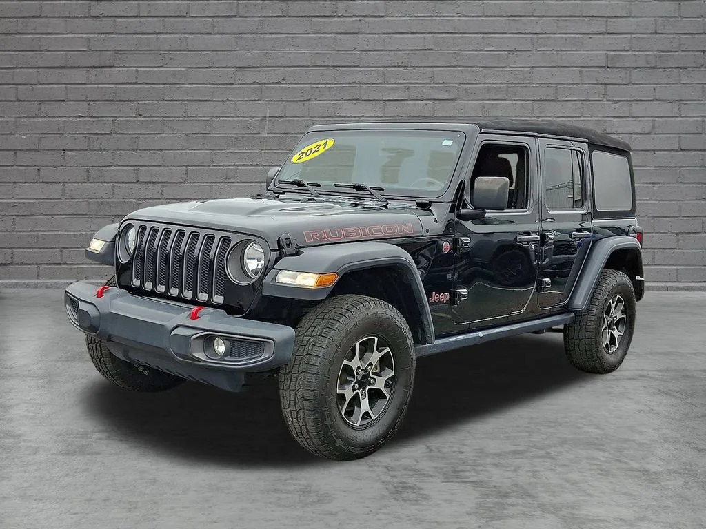 Used 2021 Black Jeep Rubicon 4X4 image 6