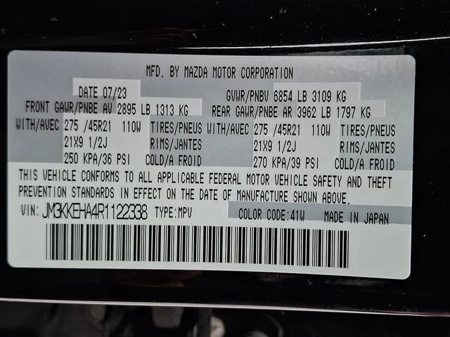 Certified Used 2024 Black Mazda Premium Plus image 30