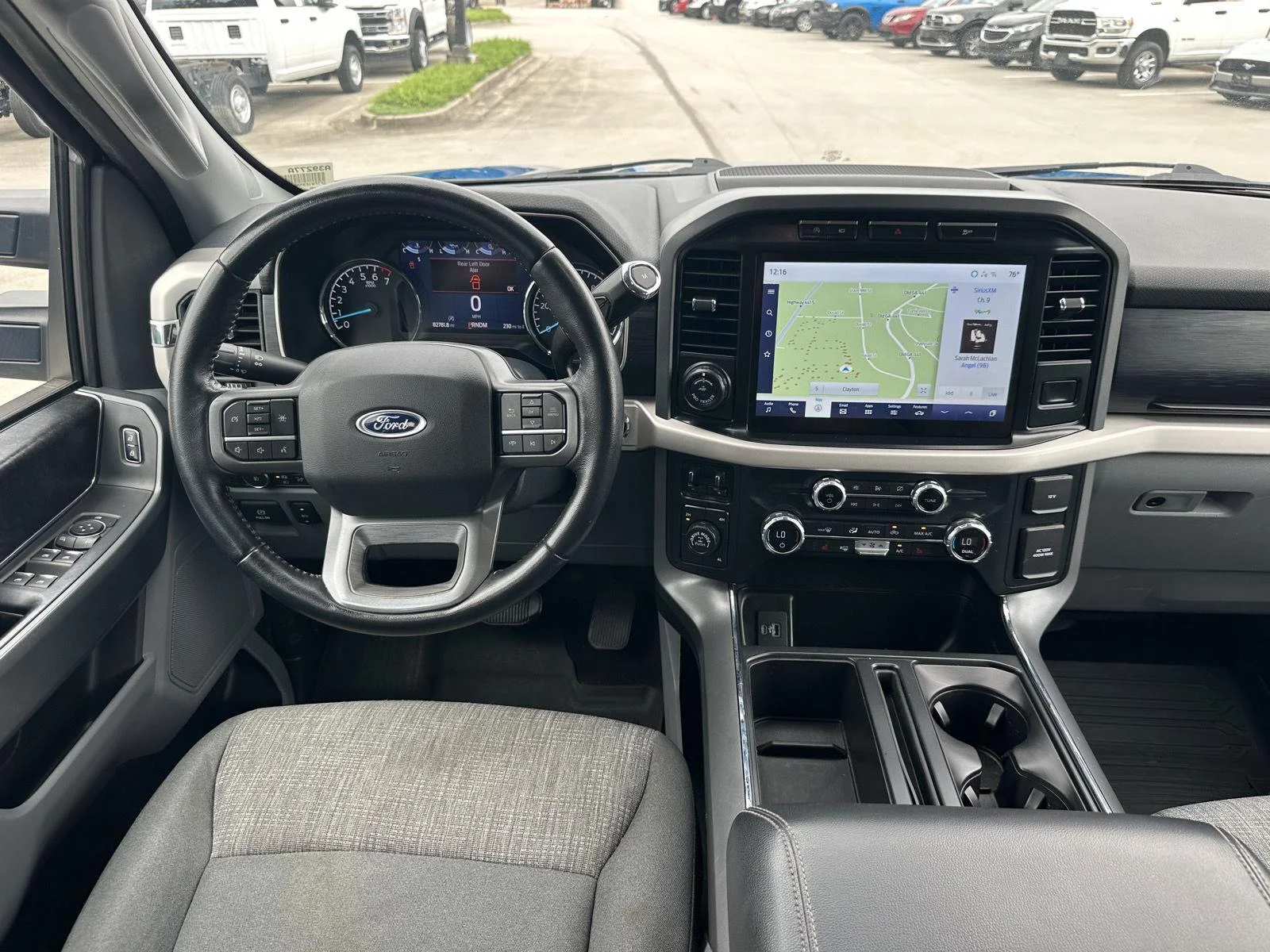 Used 2021 Velocity Blue Metallic Ford XLT image 12