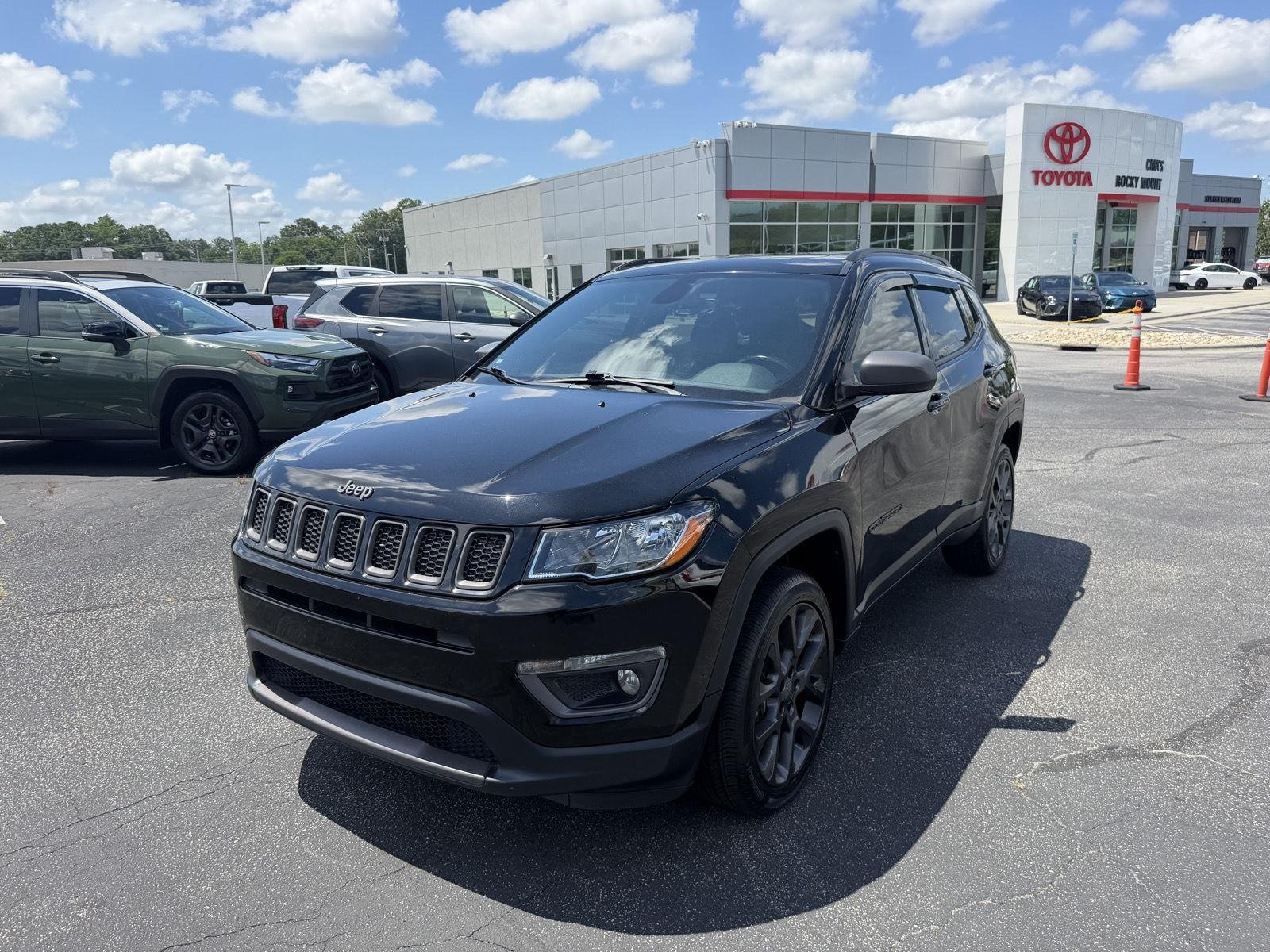 Used 2021 Diamond Black Crystal Pearlcoat Jeep 80th Anniversary image 3