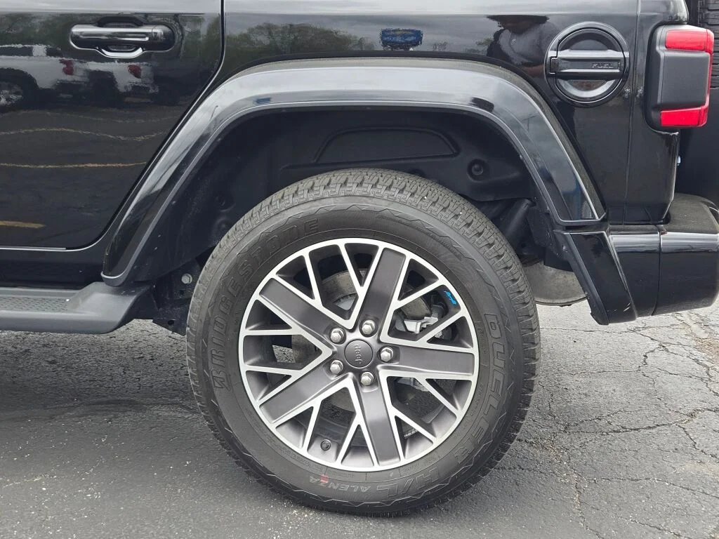 Used 2023 Black Jeep Sahara 4xe image 16