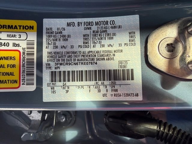 New 2026 Azure Gray Metallic Tri-Coat Ford Outer Banks® image 43