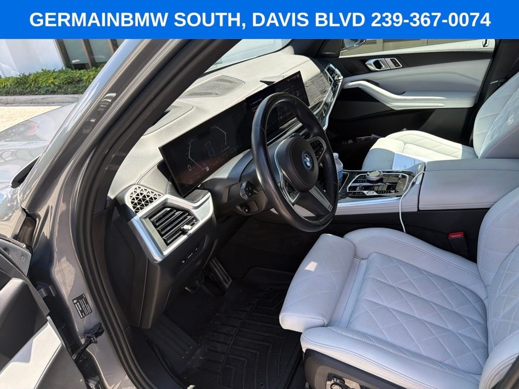 Certified Used 2024 Gray Metallic BMW xDrive50e image 11