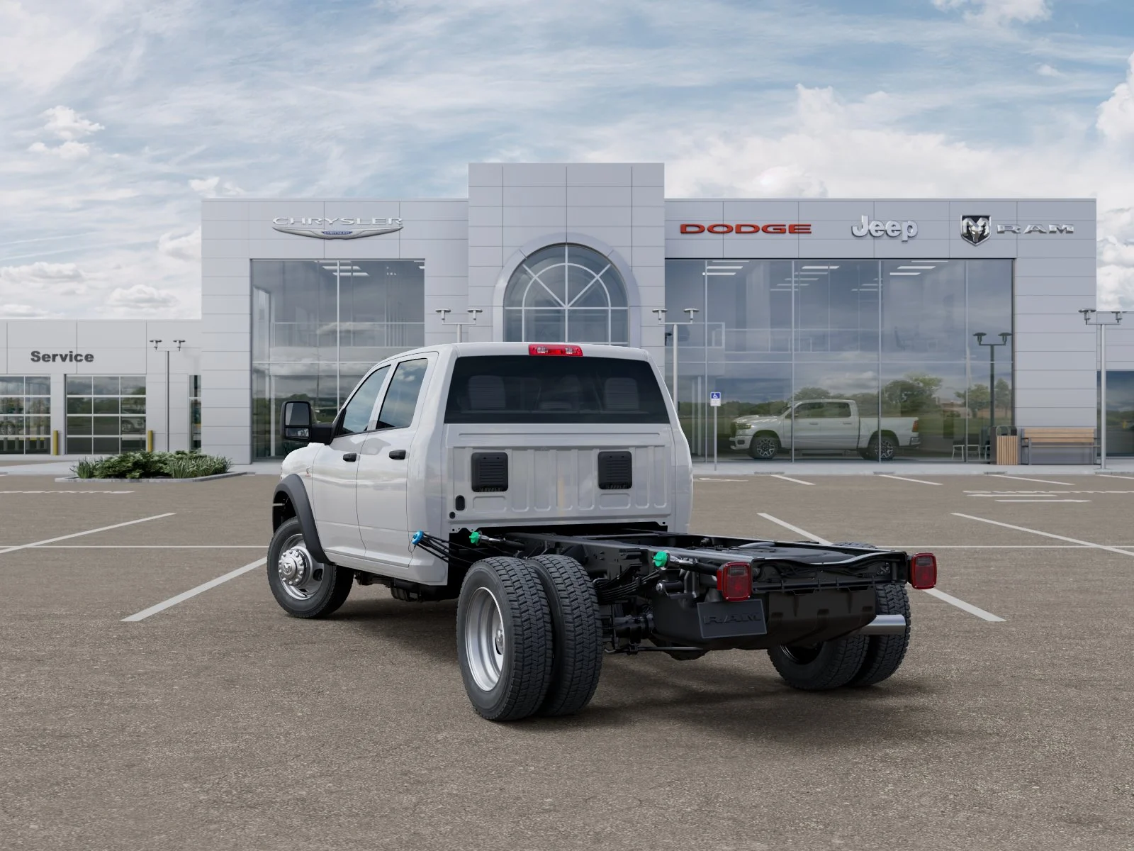 New 2026 Bright White Clear-Coat Exterior Paint RAM Tradesman image 31
