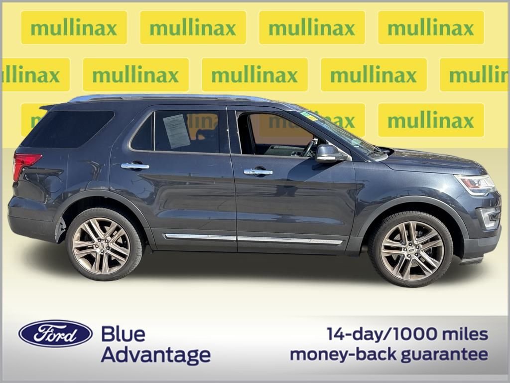 Certified 2017 Ford Explorer Limited with VIN 1FM5K7FH8HGE08704 for sale in New Smyrna Beach, FL