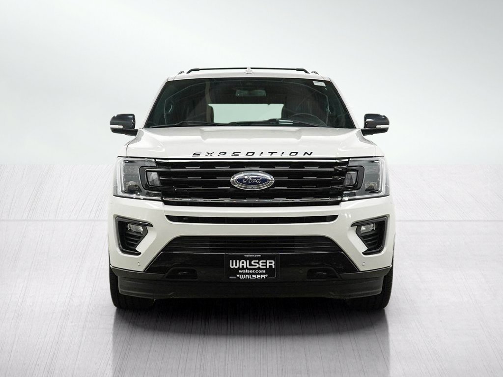 Used 2021 White Metallic Ford Limited image 8