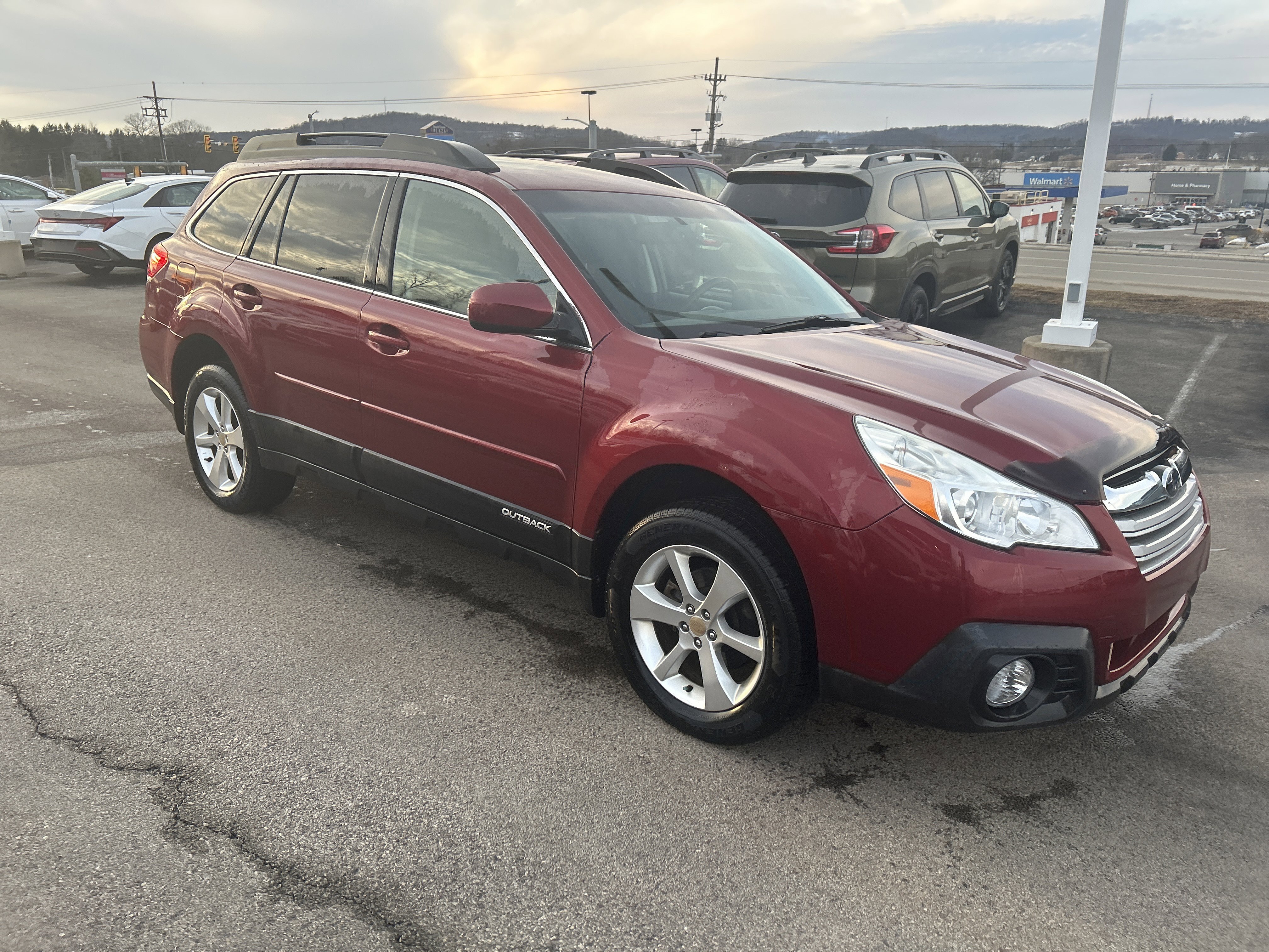 Used 2013 Subaru Outback Premium with VIN 4S4BRBGC5D3287782 for sale in Indiana, PA