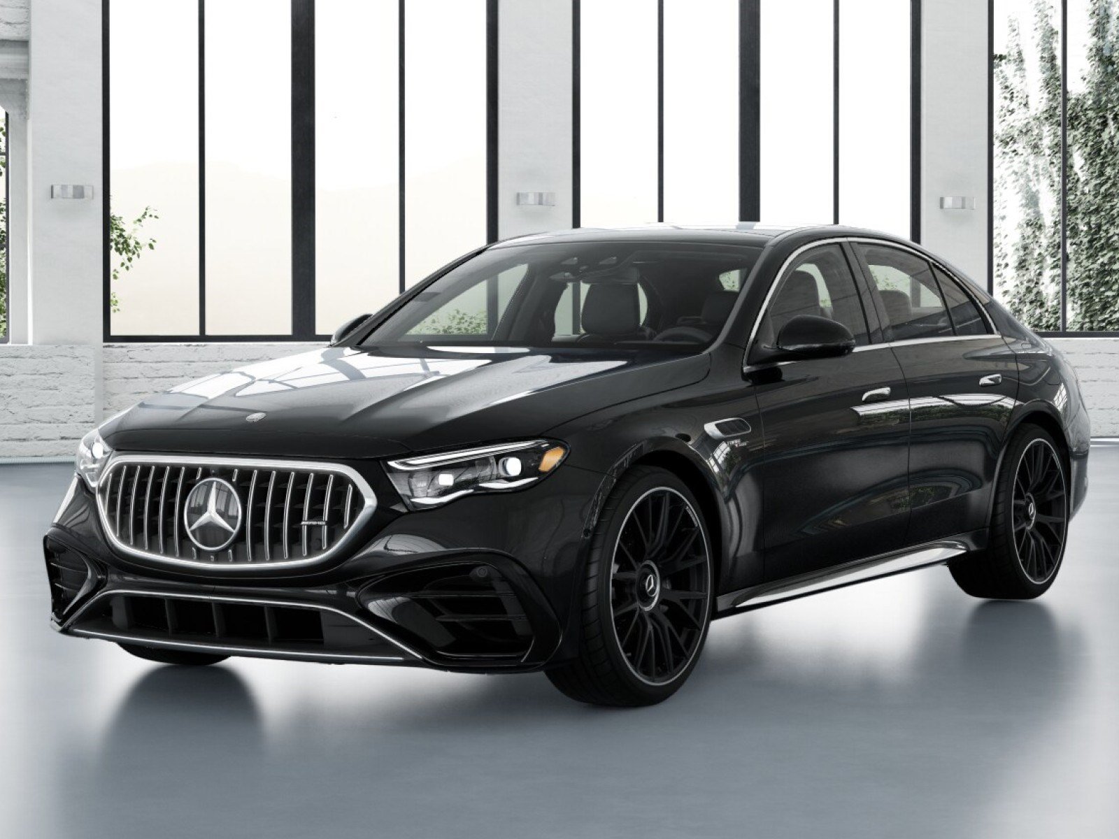 New 2026 Obsidian Black Metallic Mercedes-Benz E 53 AMG® 4D Sedan 4MATIC®  image 2