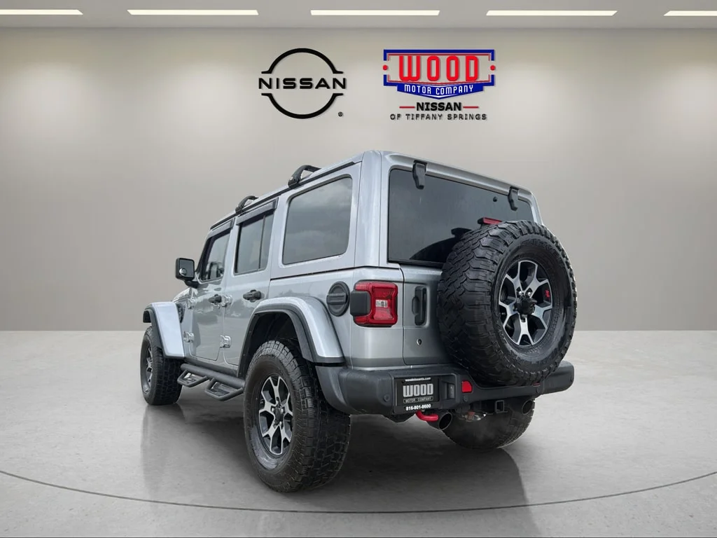 Used 2019 Billet Silver Jeep Unlimited Rubicon image 4