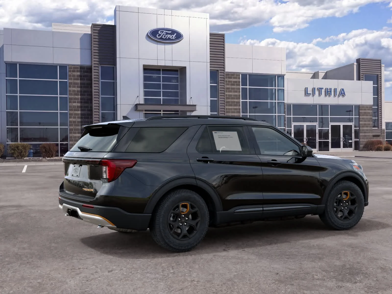 New 2027 Agate Black Metallic Ford Tremor® image 6