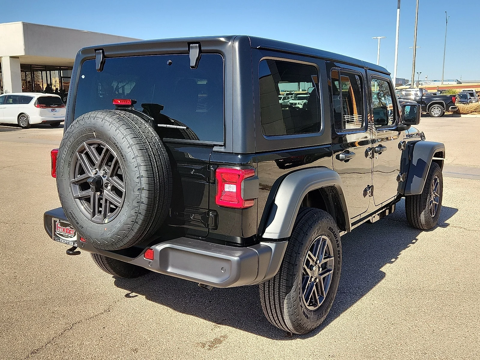 New 2026 Black Clear-Coat  Paint Jeep 4-DOOR SPORT S image 4