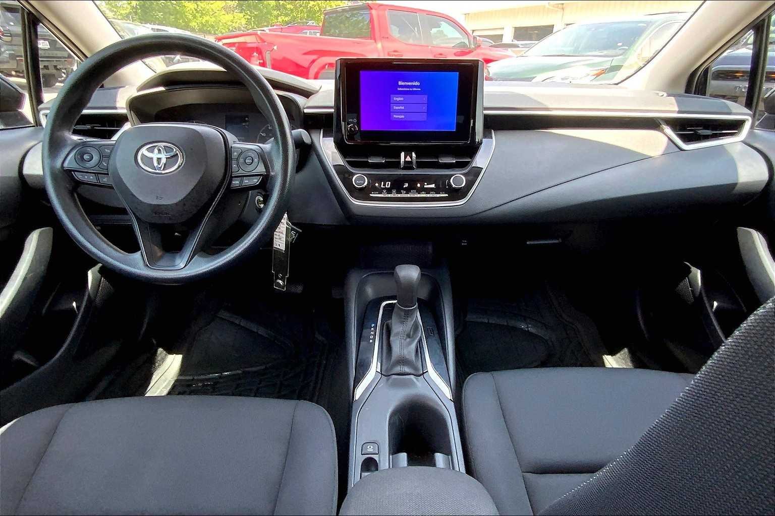 Used 2023 Midnight Black Metallic Toyota LE image 15