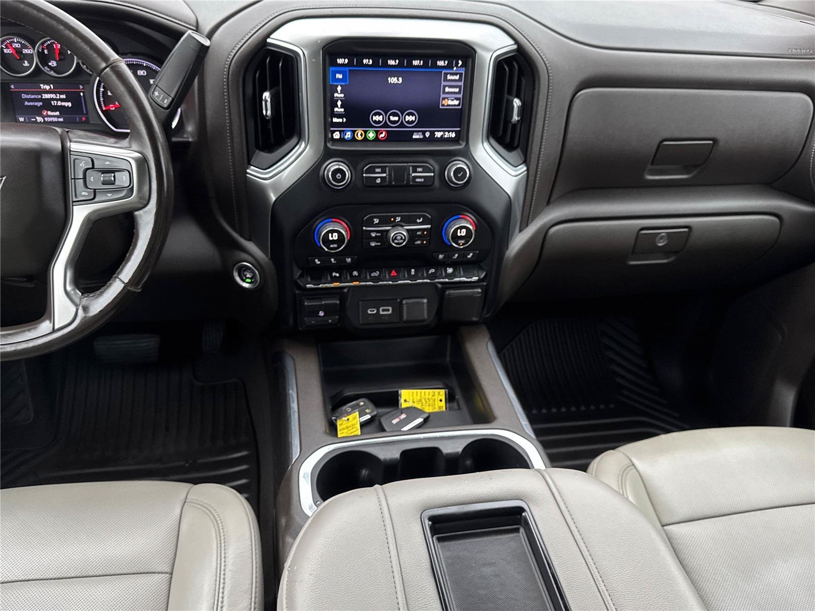 Used 2019 SILVER ICE METALLIC Chevrolet LTZ image 11