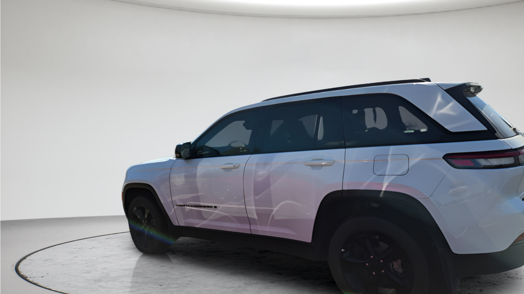 Used 2025 Bright White Clearcoat Jeep Limited image 6