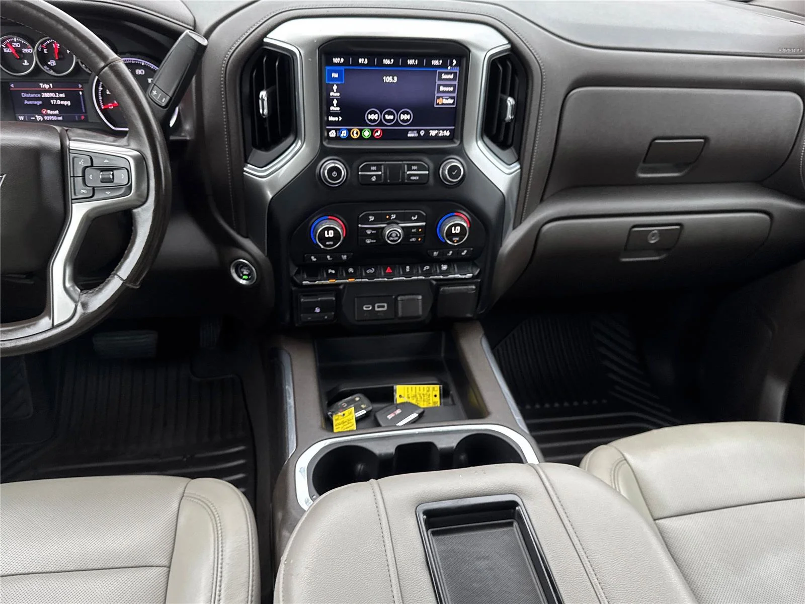 Used 2019 SILVER ICE METALLIC Chevrolet LTZ image 11