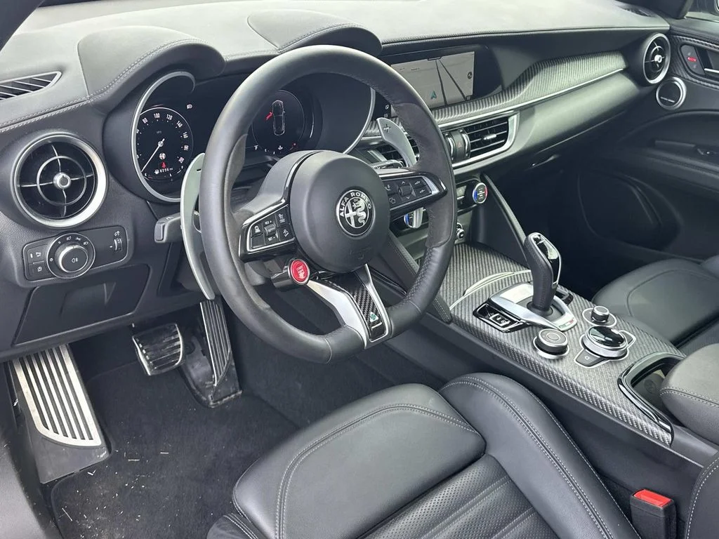 Used 2024 Gray Metallic Alfa Romeo Quadrifoglio image 2