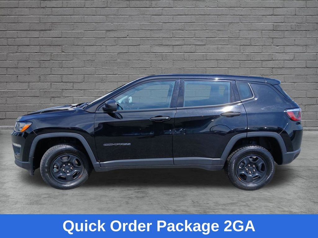 Used 2021 Jeep Compass Sport with VIN 3C4NJDAB9MT573188 for sale in Oswego, NY