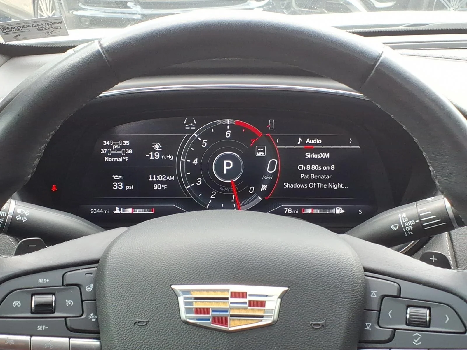 Used 2024 Crystal White Tricoat Cadillac Premium Luxury image 13