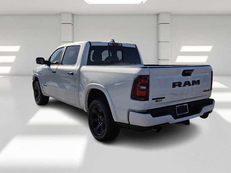 New 2026 Bright White Clear-Coat Exterior Paint RAM BIG HORN 4X4 CREW CAB 5