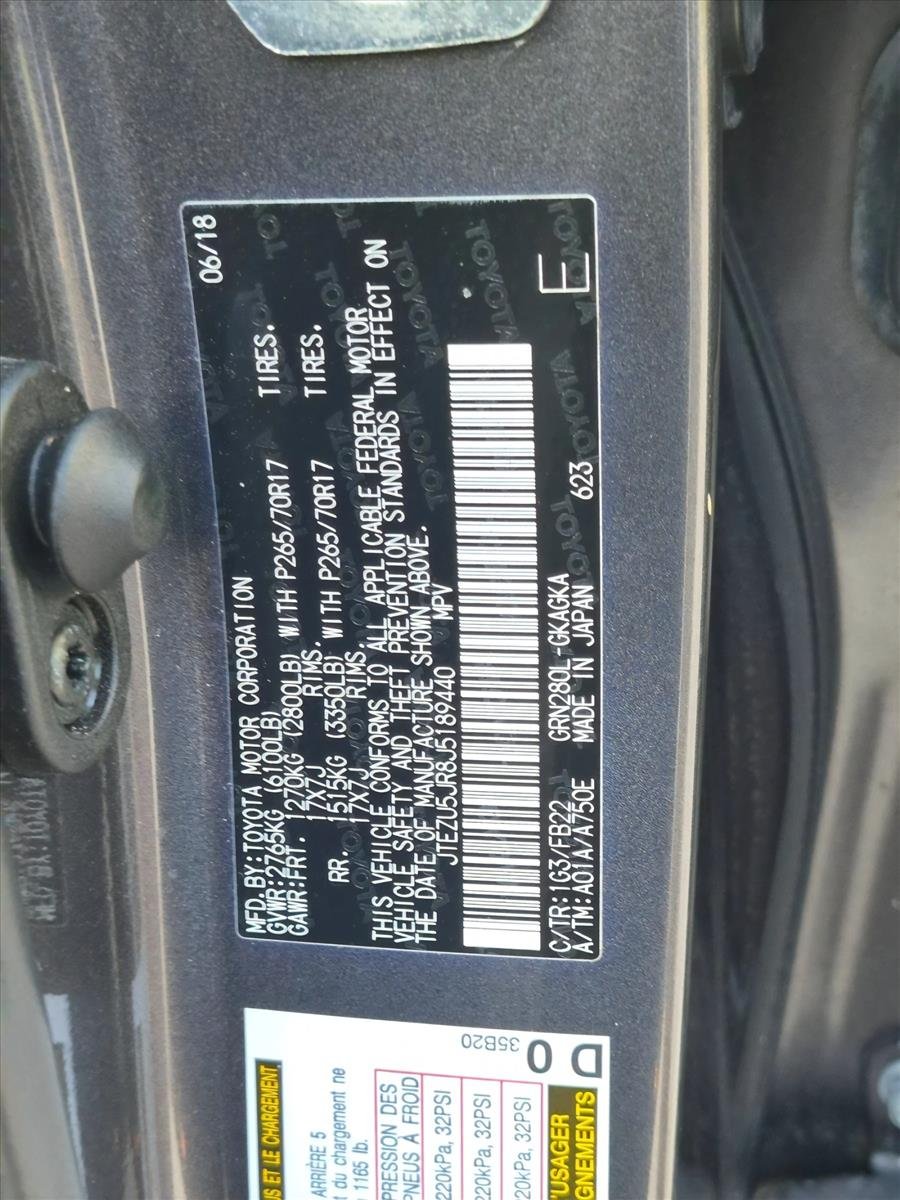 Used 2018 Magnetic Gray Metallic Toyota SR5 image 22