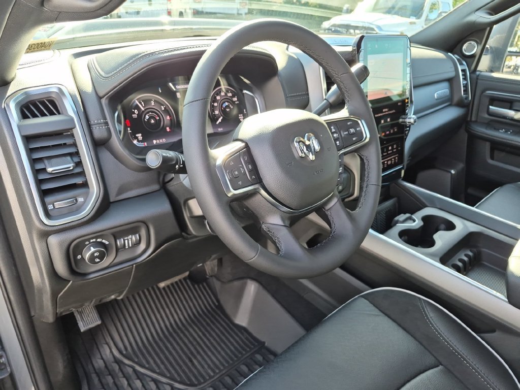 New 2027 Ceramic Gray Clear-Coat Exterior Paint RAM Laramie image 13