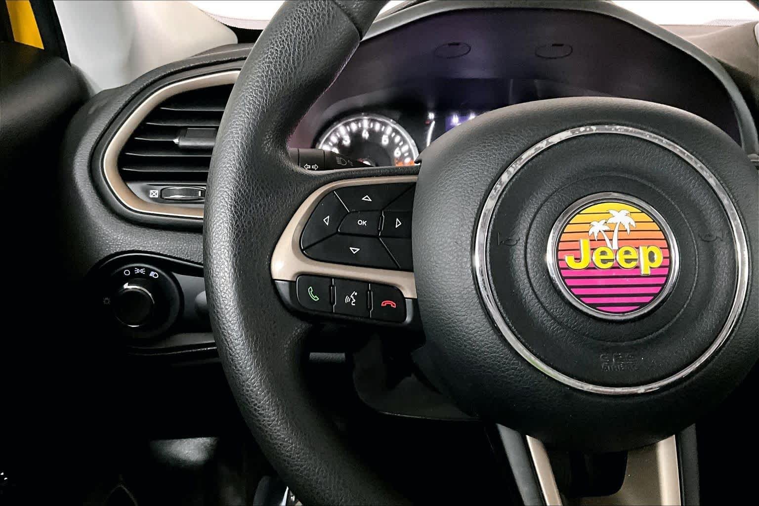 Used 2017 Solar Yellow Jeep Sport image 23